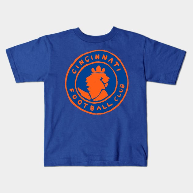 FC Cincinnatiiii Kids T-Shirt by Very Simple Graph